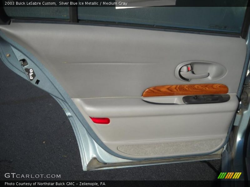 Silver Blue Ice Metallic / Medium Gray 2003 Buick LeSabre Custom