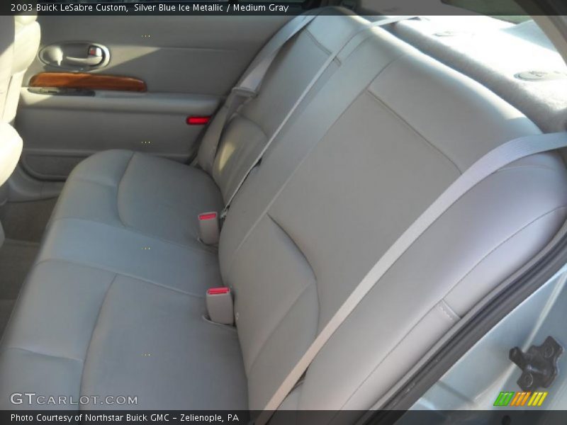 Silver Blue Ice Metallic / Medium Gray 2003 Buick LeSabre Custom