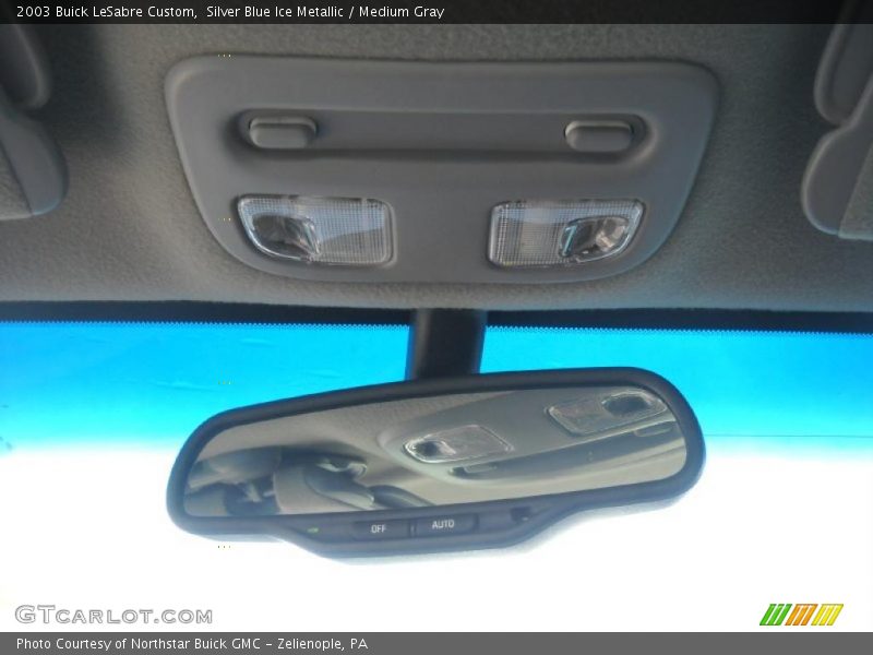 Silver Blue Ice Metallic / Medium Gray 2003 Buick LeSabre Custom
