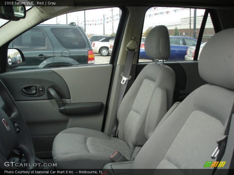 Red / Gray 2003 Saturn VUE