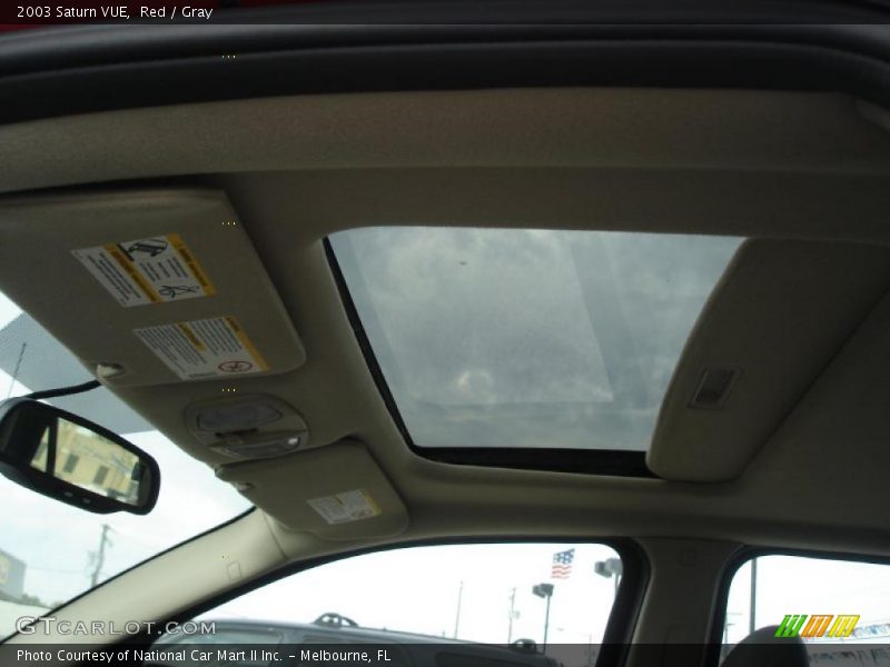 Red / Gray 2003 Saturn VUE