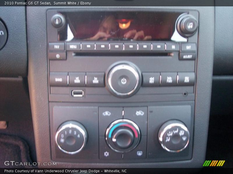 Summit White / Ebony 2010 Pontiac G6 GT Sedan