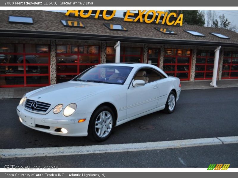 Glacier White / Java 2000 Mercedes-Benz CL 500