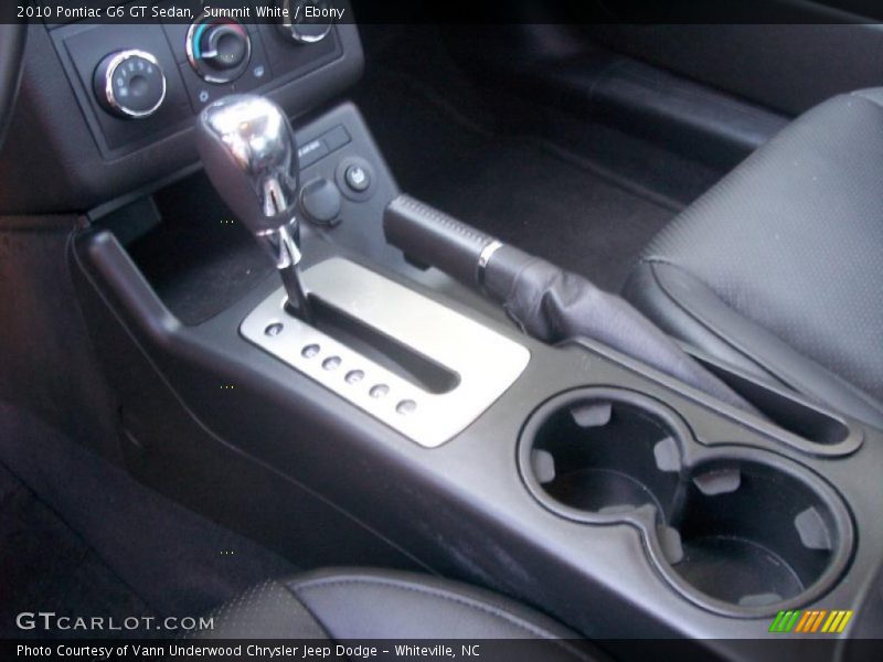  2010 G6 GT Sedan 4 Speed Automatic Shifter