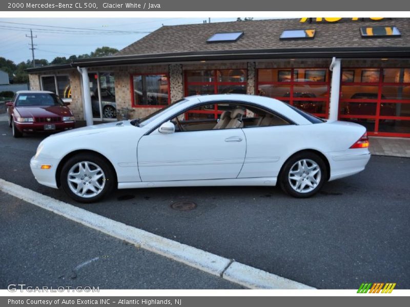 Glacier White / Java 2000 Mercedes-Benz CL 500