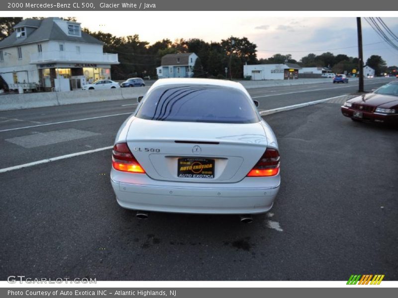 Glacier White / Java 2000 Mercedes-Benz CL 500