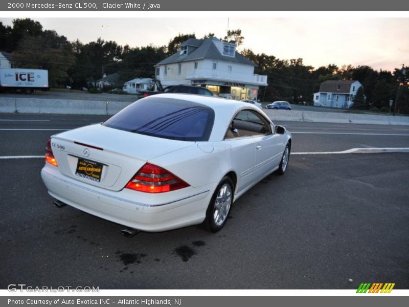 Glacier White / Java 2000 Mercedes-Benz CL 500