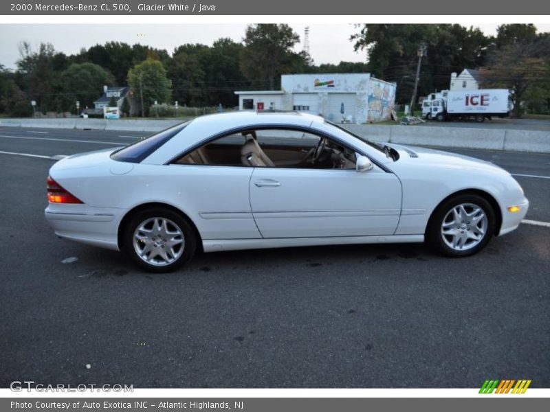 Glacier White / Java 2000 Mercedes-Benz CL 500