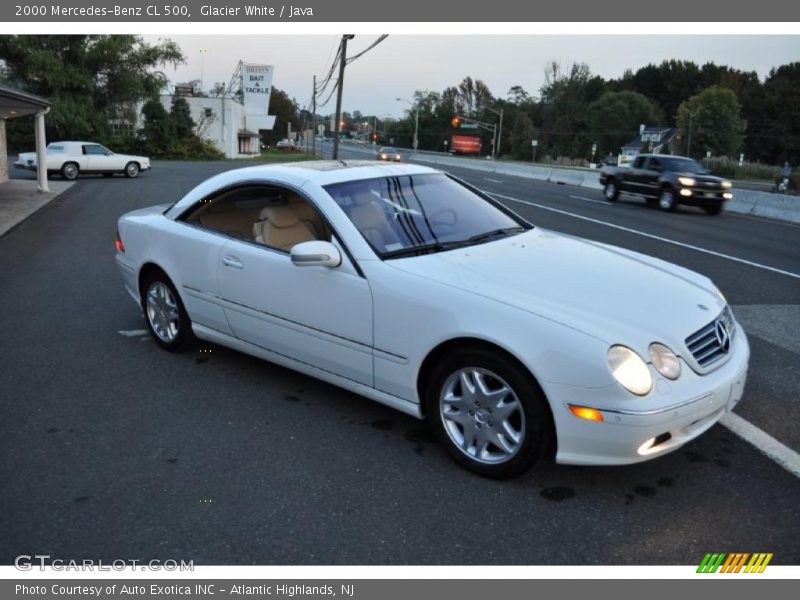 Glacier White / Java 2000 Mercedes-Benz CL 500