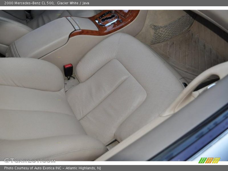 Glacier White / Java 2000 Mercedes-Benz CL 500