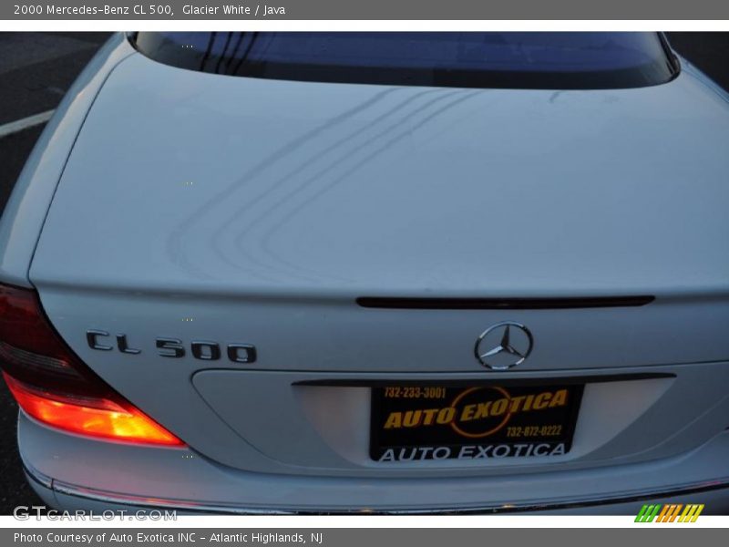 Glacier White / Java 2000 Mercedes-Benz CL 500