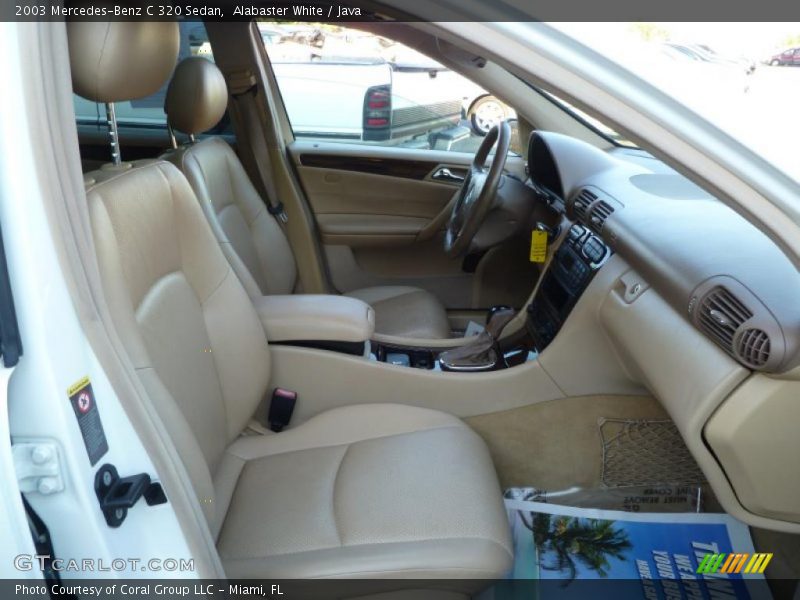  2003 C 320 Sedan Java Interior