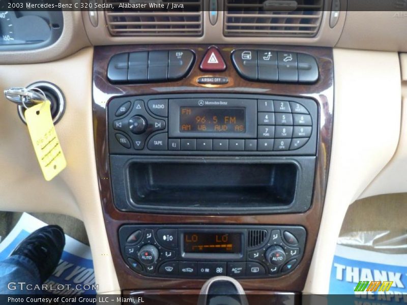 Controls of 2003 C 320 Sedan