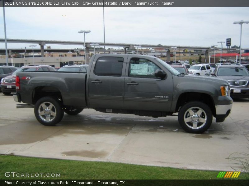 2011 Sierra 2500HD SLT Crew Cab Gray Green Metallic