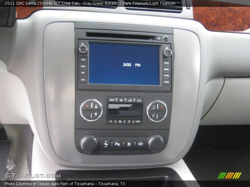 Navigation of 2011 Sierra 2500HD SLT Crew Cab