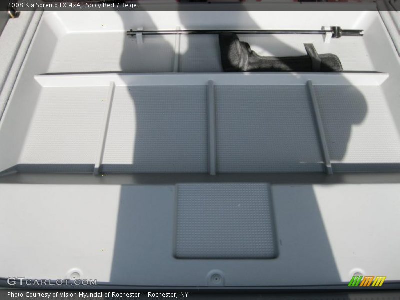 Spicy Red / Beige 2008 Kia Sorento LX 4x4