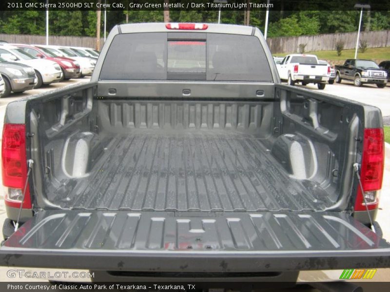 Gray Green Metallic / Dark Titanium/Light Titanium 2011 GMC Sierra 2500HD SLT Crew Cab