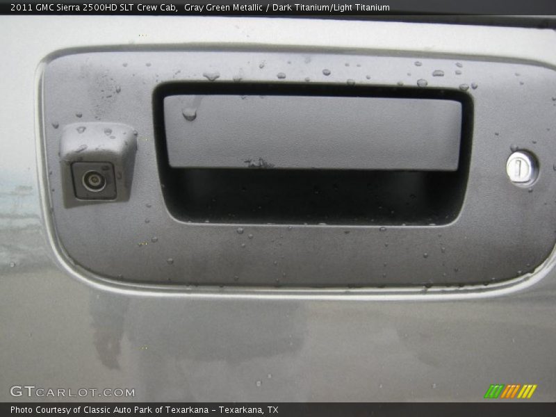 Gray Green Metallic / Dark Titanium/Light Titanium 2011 GMC Sierra 2500HD SLT Crew Cab