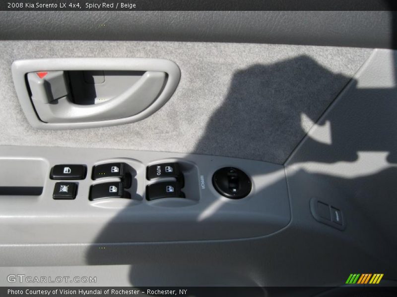 Spicy Red / Beige 2008 Kia Sorento LX 4x4