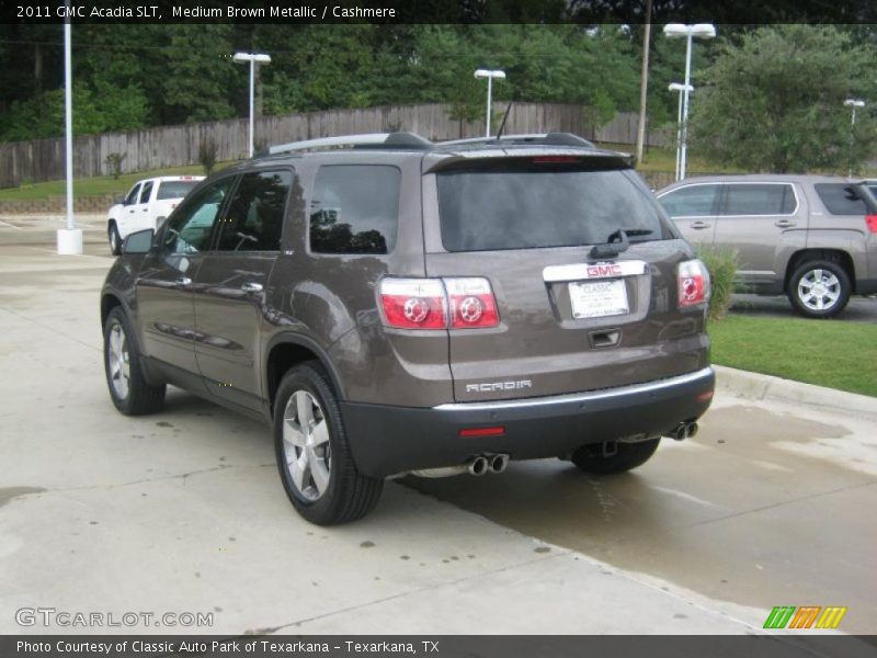 Medium Brown Metallic / Cashmere 2011 GMC Acadia SLT