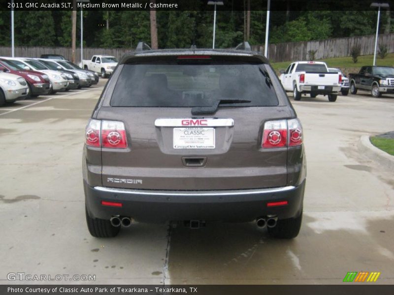 Medium Brown Metallic / Cashmere 2011 GMC Acadia SLT