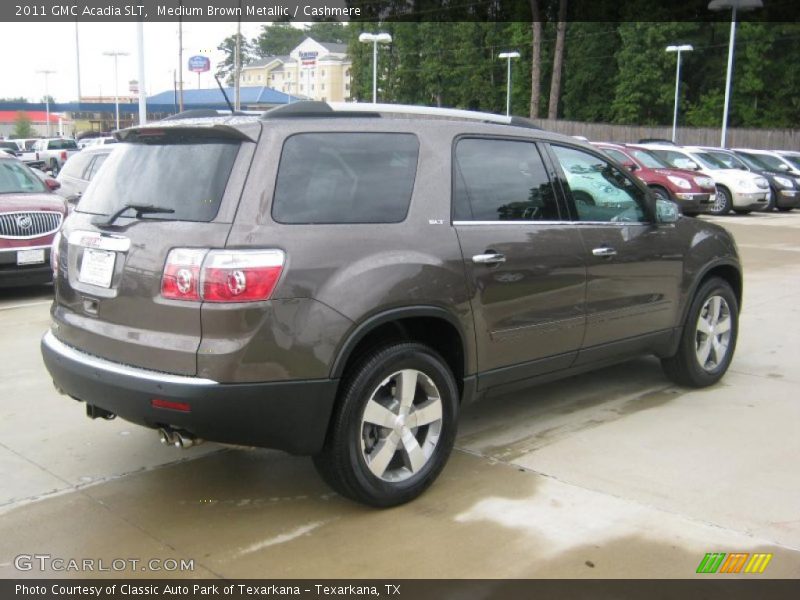 Medium Brown Metallic / Cashmere 2011 GMC Acadia SLT