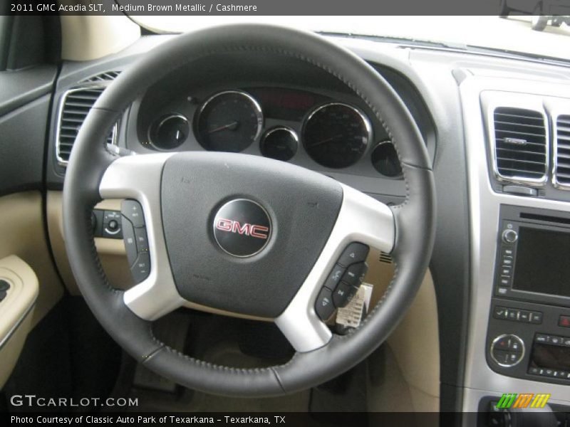 Medium Brown Metallic / Cashmere 2011 GMC Acadia SLT