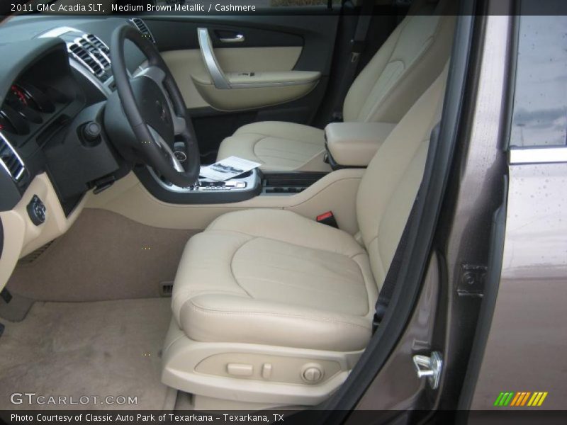 Medium Brown Metallic / Cashmere 2011 GMC Acadia SLT