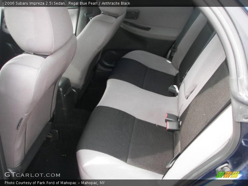  2006 Impreza 2.5i Sedan Anthracite Black Interior