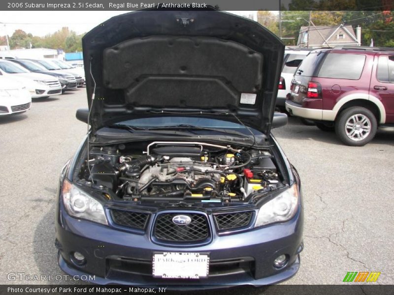 Regal Blue Pearl / Anthracite Black 2006 Subaru Impreza 2.5i Sedan