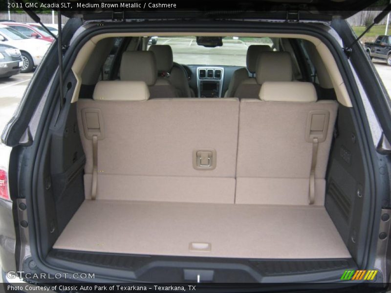 Medium Brown Metallic / Cashmere 2011 GMC Acadia SLT