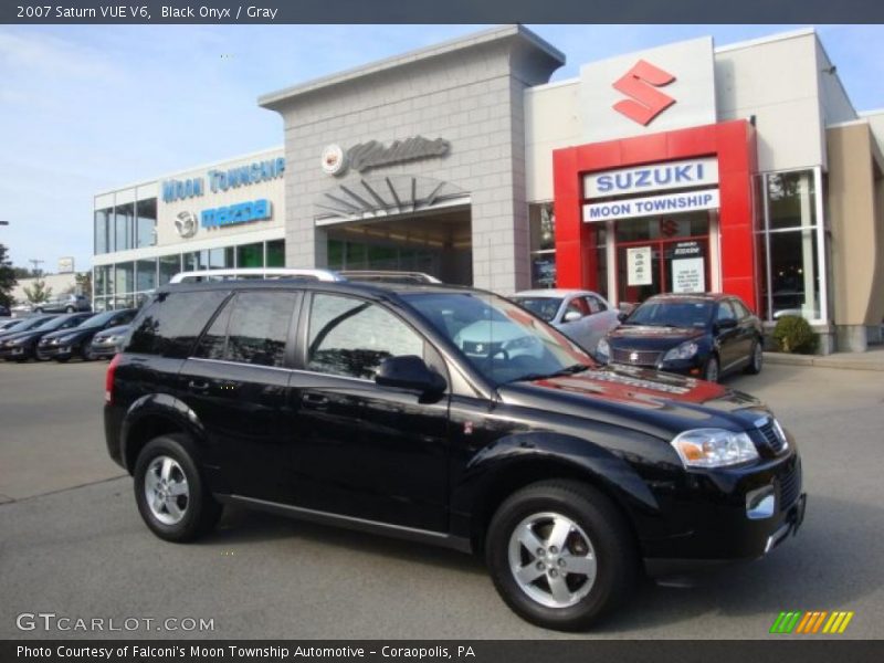 Black Onyx / Gray 2007 Saturn VUE V6