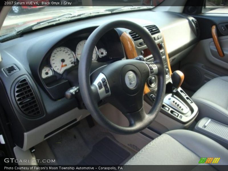Black Onyx / Gray 2007 Saturn VUE V6