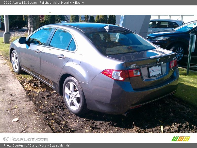 Polished Metal Metallic / Ebony 2010 Acura TSX Sedan