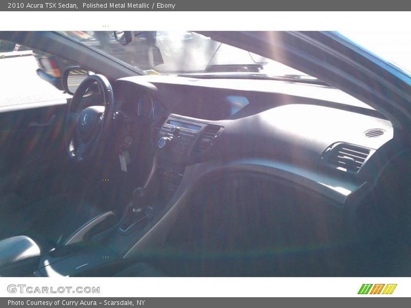 Polished Metal Metallic / Ebony 2010 Acura TSX Sedan