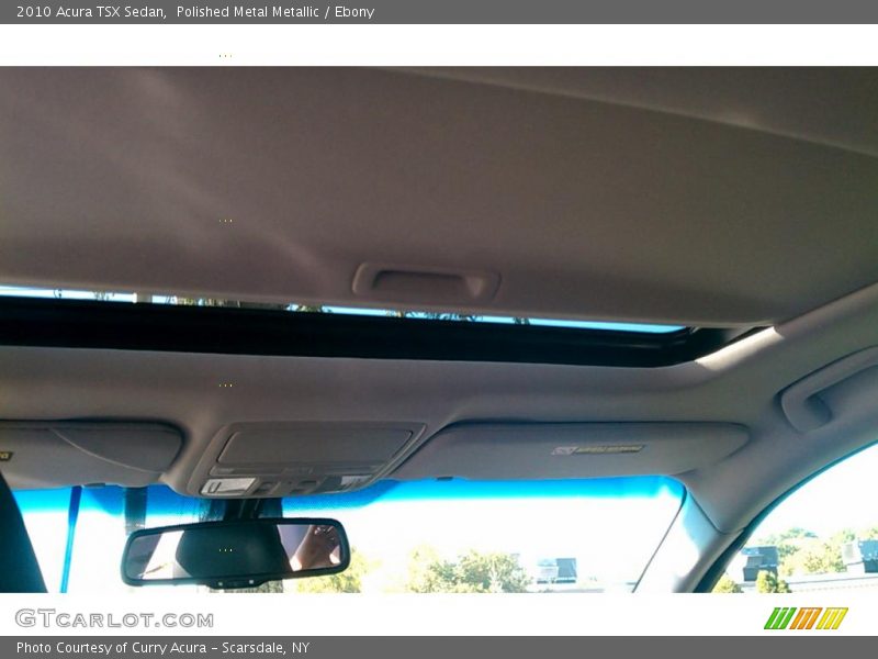 Polished Metal Metallic / Ebony 2010 Acura TSX Sedan