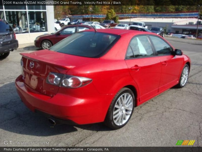 Velocity Red Mica / Black 2006 Mazda MAZDA6 MAZDASPEED6 Grand Touring