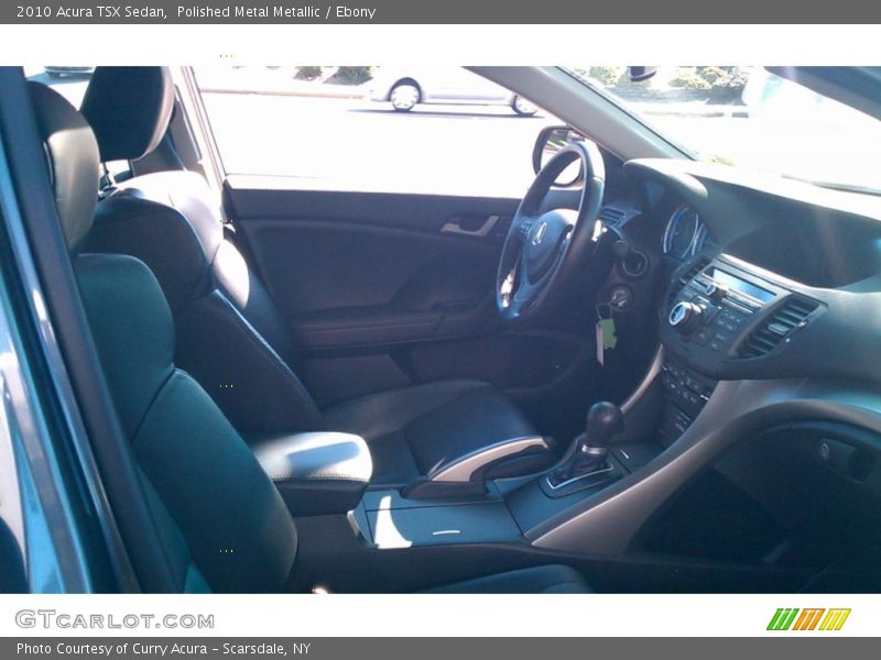 Polished Metal Metallic / Ebony 2010 Acura TSX Sedan
