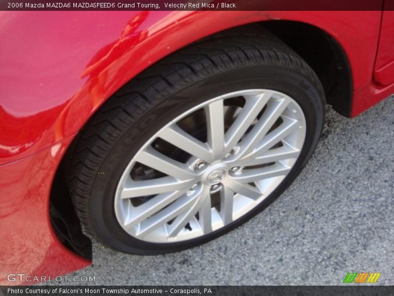 Velocity Red Mica / Black 2006 Mazda MAZDA6 MAZDASPEED6 Grand Touring