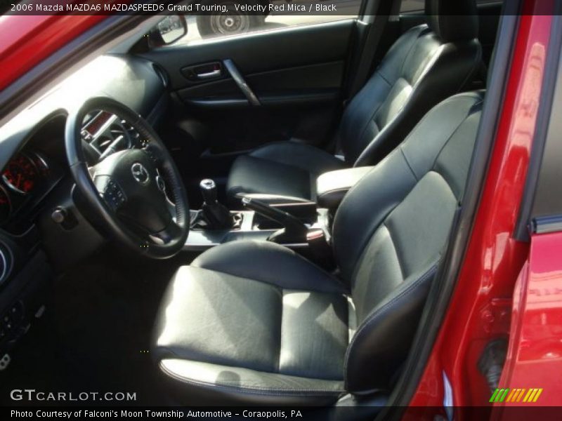 Velocity Red Mica / Black 2006 Mazda MAZDA6 MAZDASPEED6 Grand Touring