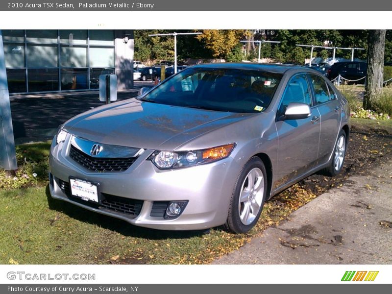 Palladium Metallic / Ebony 2010 Acura TSX Sedan