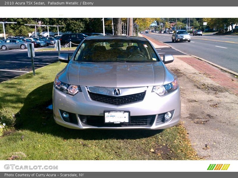 Palladium Metallic / Ebony 2010 Acura TSX Sedan