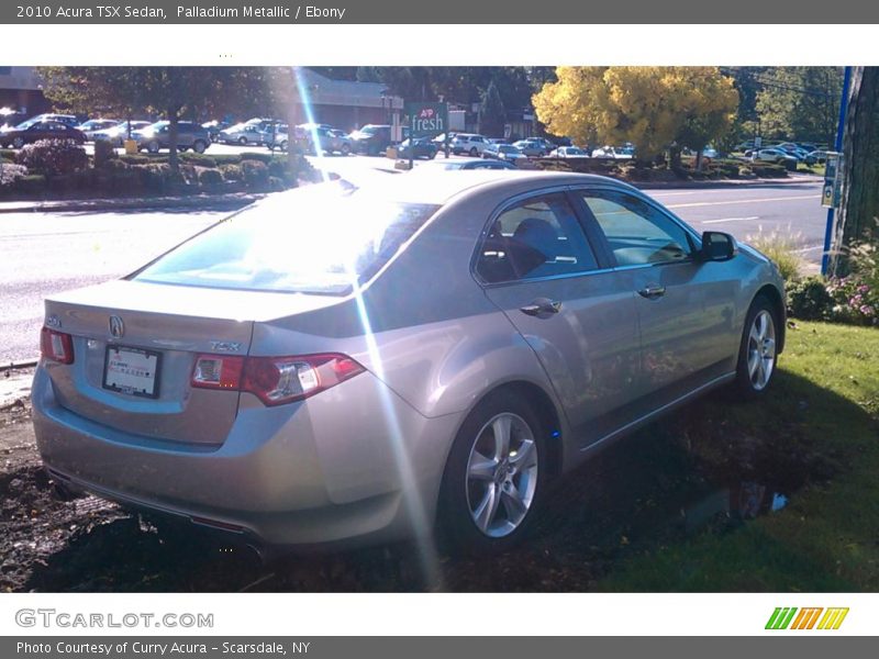 Palladium Metallic / Ebony 2010 Acura TSX Sedan