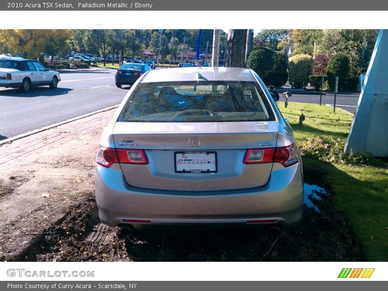 Palladium Metallic / Ebony 2010 Acura TSX Sedan