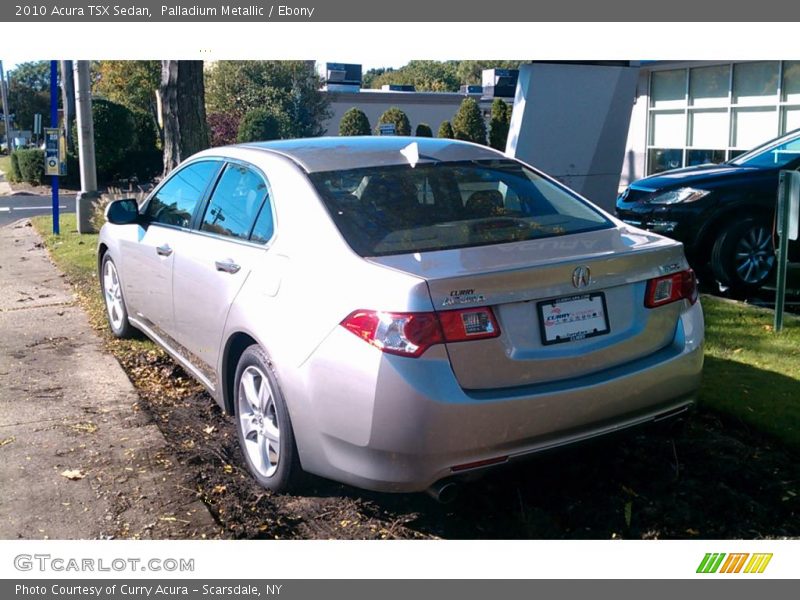 Palladium Metallic / Ebony 2010 Acura TSX Sedan