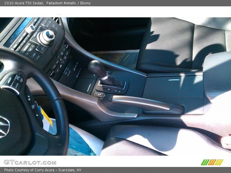 Palladium Metallic / Ebony 2010 Acura TSX Sedan