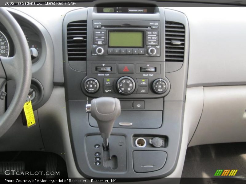 Claret Red / Gray 2009 Kia Sedona LX