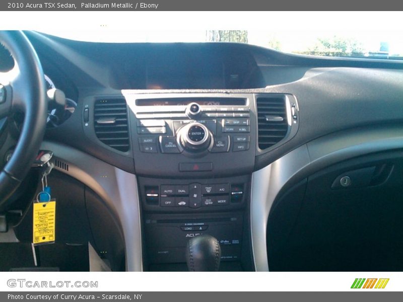 Palladium Metallic / Ebony 2010 Acura TSX Sedan