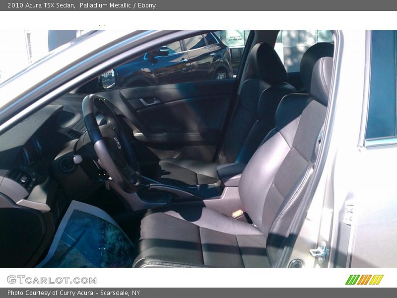 Palladium Metallic / Ebony 2010 Acura TSX Sedan