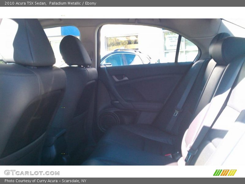 Palladium Metallic / Ebony 2010 Acura TSX Sedan